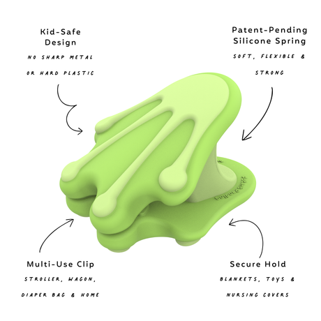 The Safer Clip | Froggy Feet by whimSi clips