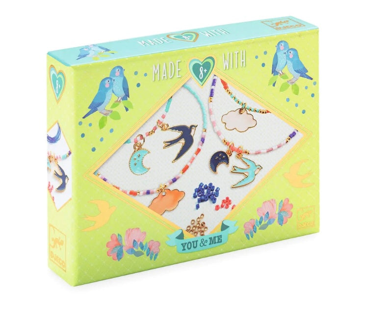 Made With You & Me- Sky Multi-Wrap Bracelet Kit by Djeco