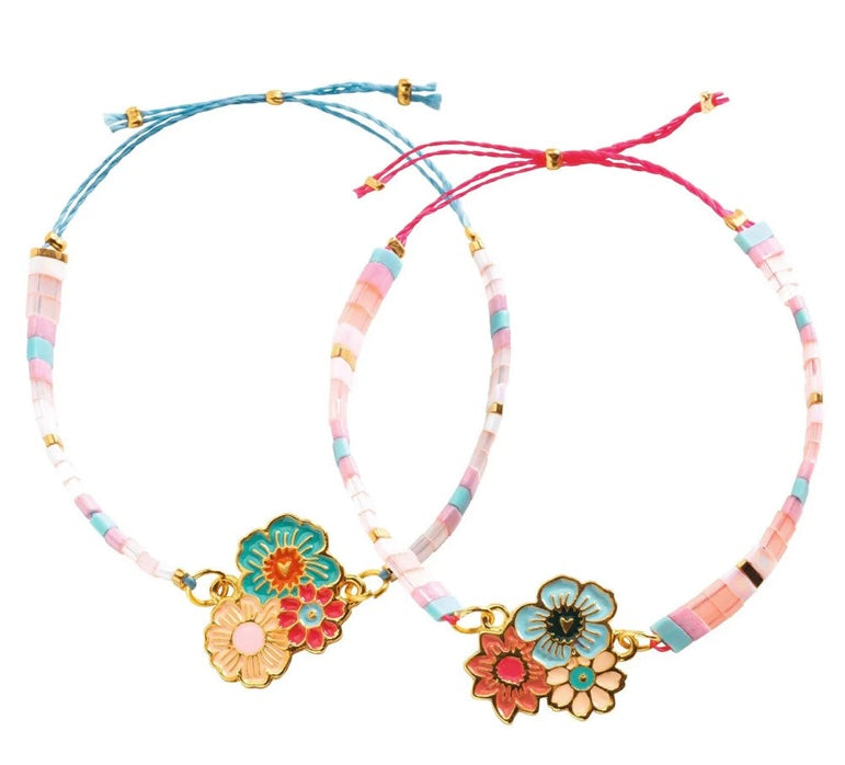 Made With You & Me- Tila & Flowers Bracelet Kit by Djeco