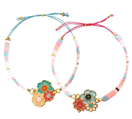 Made With You & Me- Tila & Flowers Bracelet Kit by Djeco