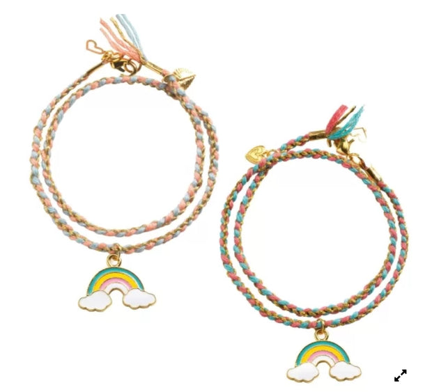Made With You & Me- Rainbow Bracelet Kit by Djeco