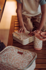 3 Compartment Leakproof Lunchbox | Sunset Meadow by Grech & Co.