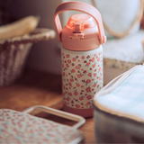 Sip + Chug 2 in 1 Thermo Water Bottle 12 oz. | Sunset Meadow by Grech & Co.