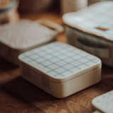 3 Compartment Leakproof Lunchbox | Fern Plaid by Grech & Co.