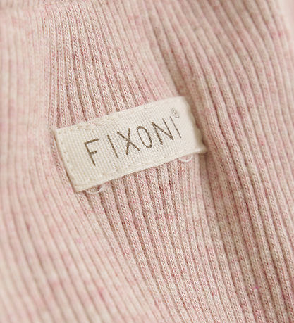 Ribbed Leggings - Silver Peony by Fixoni