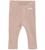 Ribbed Leggings - Silver Peony by Fixoni