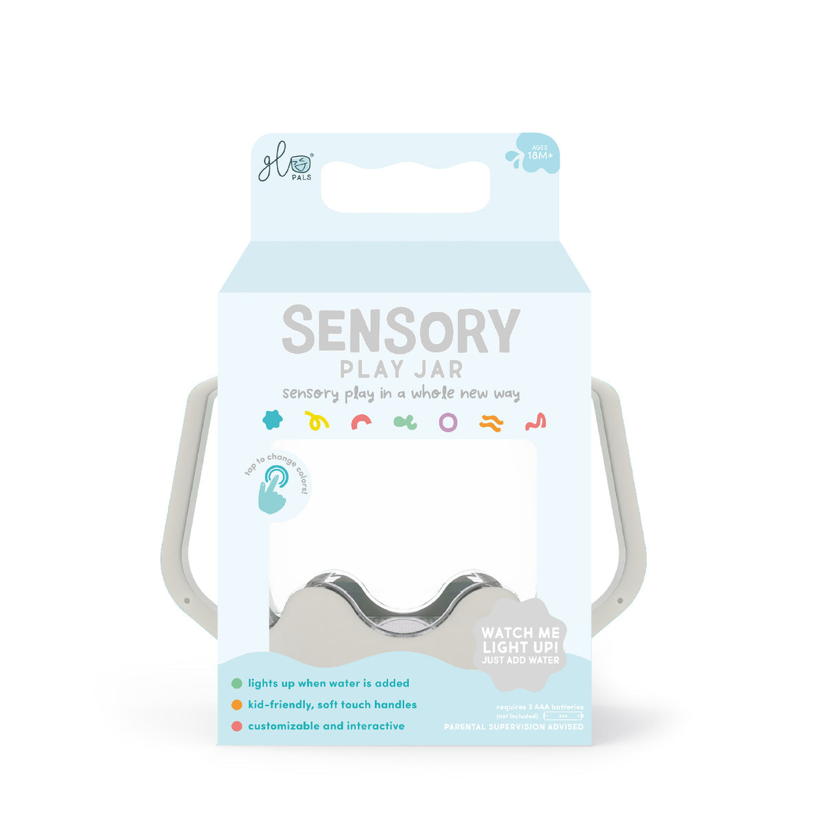 Cloud Sensory Jar by Glo Pals