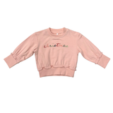 Ruffle Hem Sweatshirt- Christmas by Babysprouts