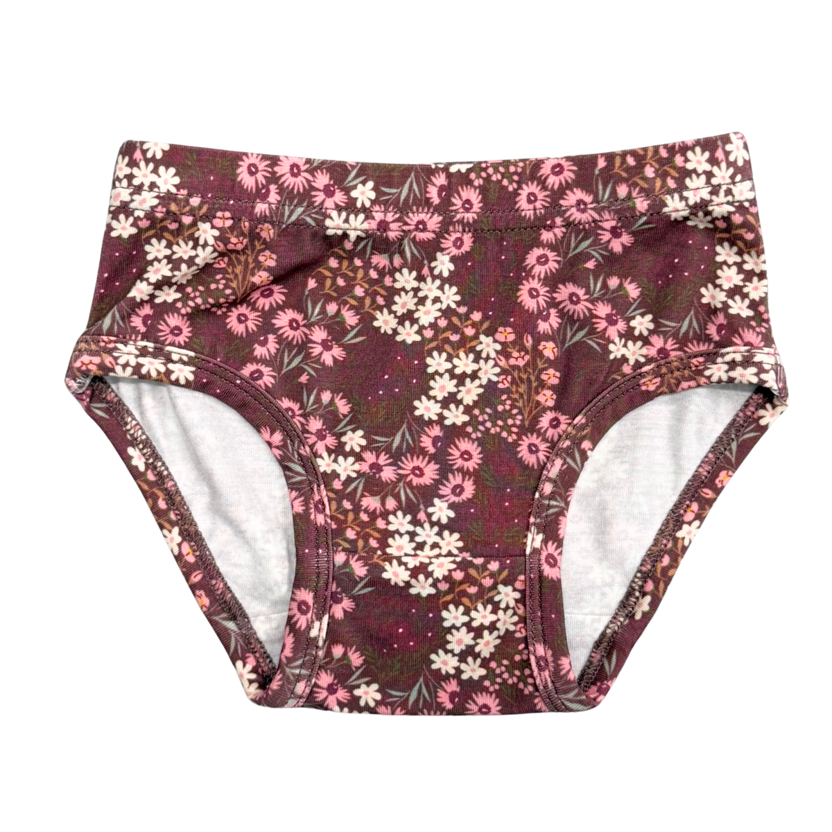 Girls Underwear- Cluster Garden Floral by Babysprouts