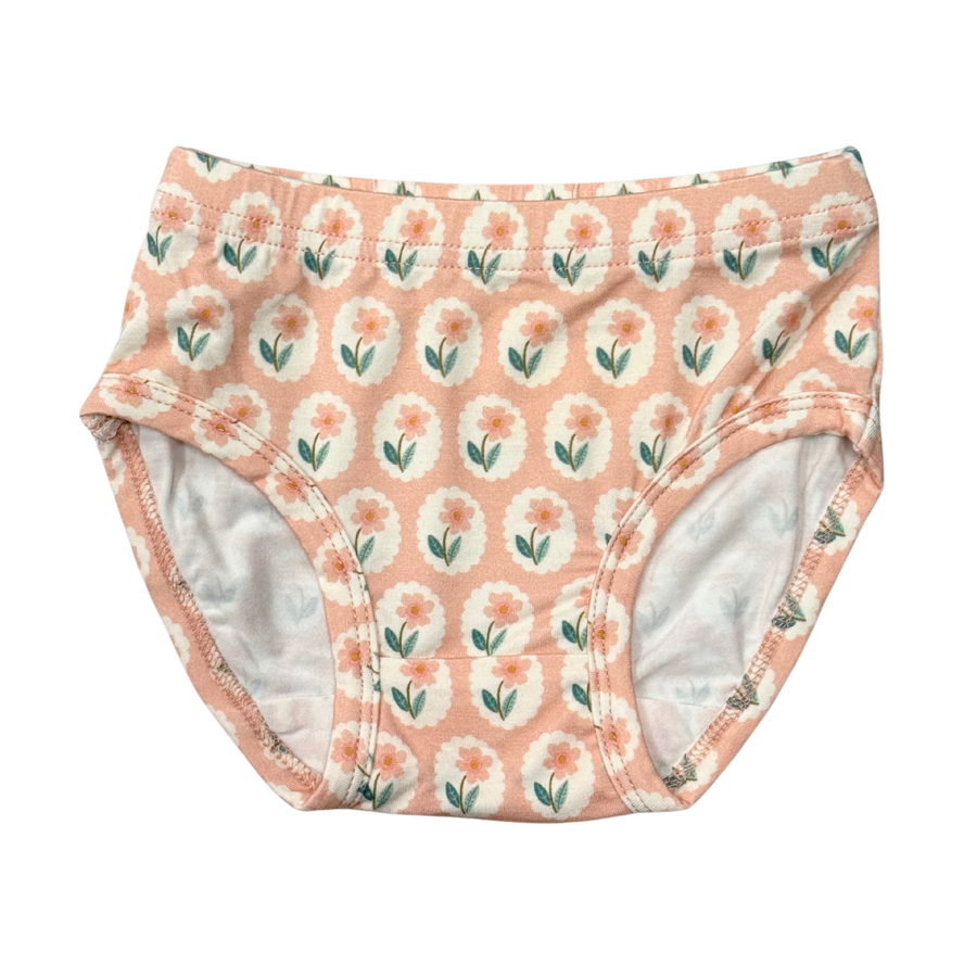 Girls Underwear- Framed Flower by Babysprouts