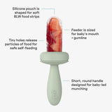 Baby-Led Gumline Feeder- Sage by EZPZ