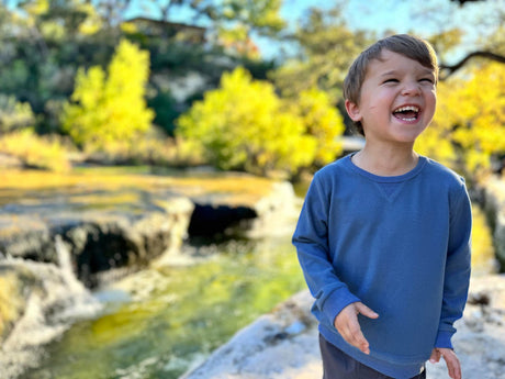 Tarquin Sweatshirt- Navy by Me & Henry