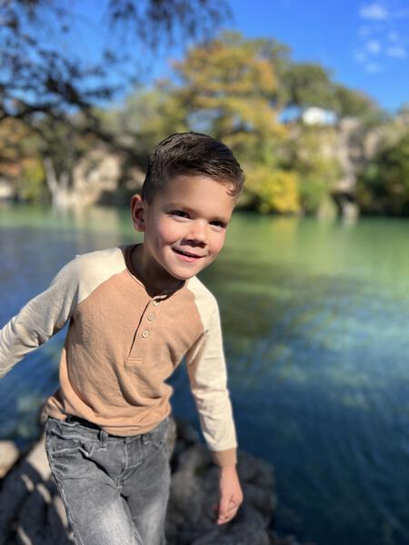 Beige/Cream LUGOFF Raglan Henley by Me & Henry