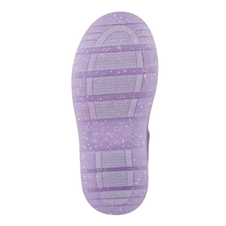 Little Kids Georgey Waterproof Rain Boots- Light Purple Glitter by Hunter Boots