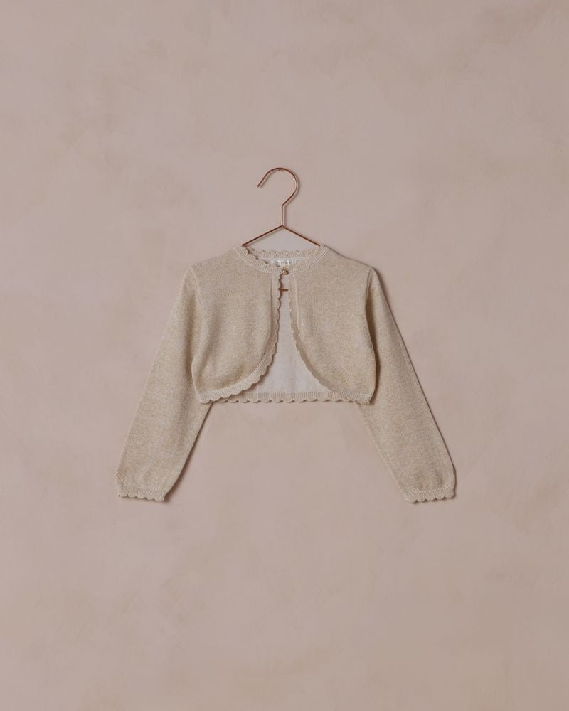 Bolero Sweater | Champagne by Noralee