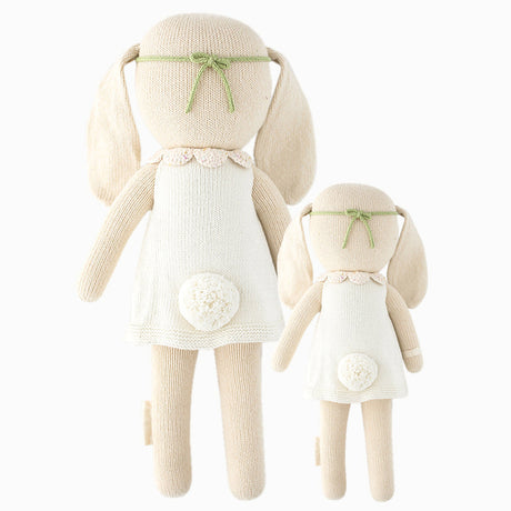 Hannah the Bunny in Ivory Regular 20" by cuddle + kind
