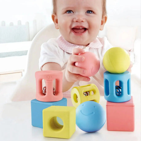Geometric Rattle Trio by Hape