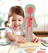 Magnetic Human Body Wooden Puzzle by Hape