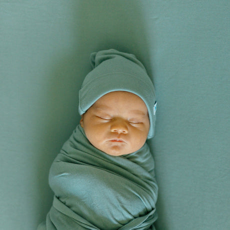 Stretch Knit Crib Sheet - Harbor by Little Unicorn