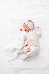 Harper Zipper Footie by Lou Lou & Company