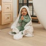 Premium Baby Knit Hooded Towel- Dylan by Copper Pearl