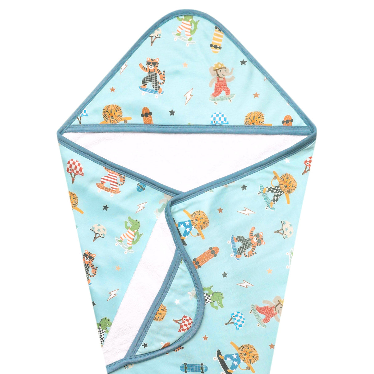 Premium Baby Knit Hooded Towel- Tanner by Copper Pearl