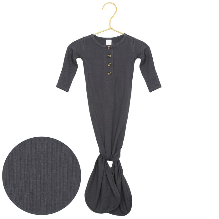 Hudson Ribbed Knotted Gown by Lou Lou & Company