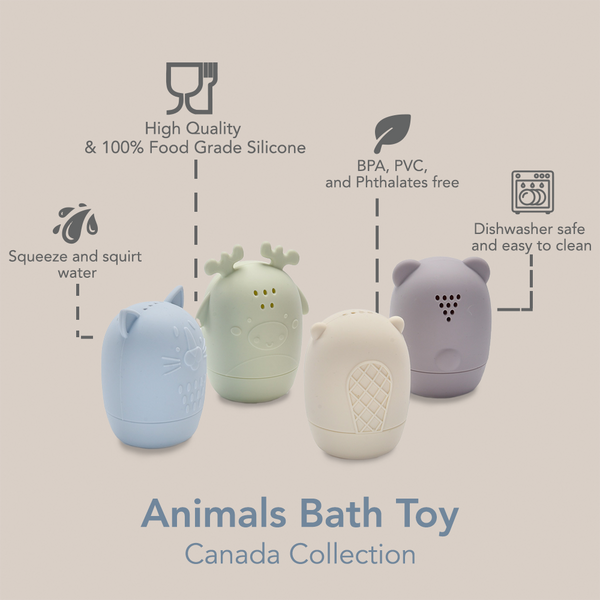 Animal Bath Toys Canada Collection - In the Wild by Nouka