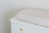 Premium Knit Diaper Changing Pad Cover- Oat by Copper Pearl
