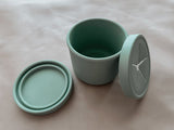 Spill-Proof Snack Cup - Leaf by noüka