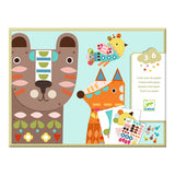 3 Giant Animals Collage Activity by Djeco