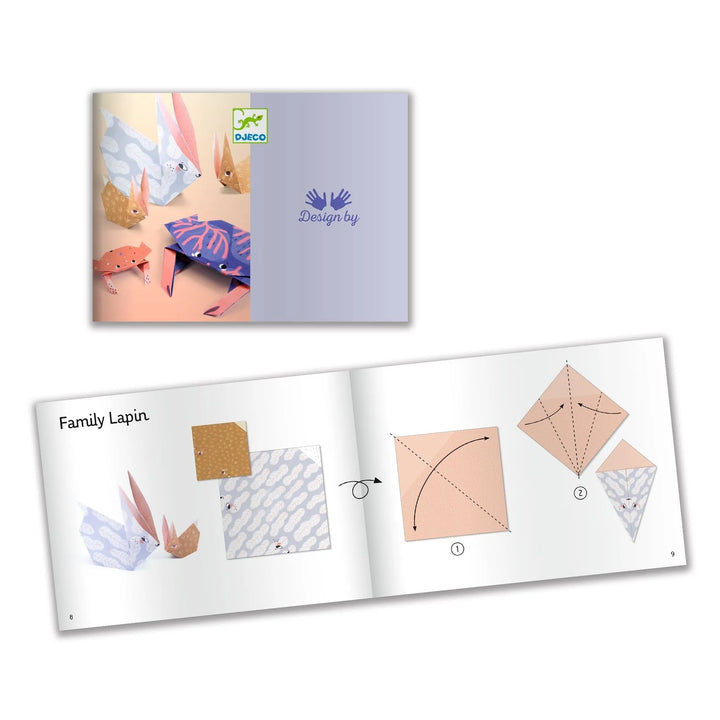Family Origami Paper Craft Kit by Djeco