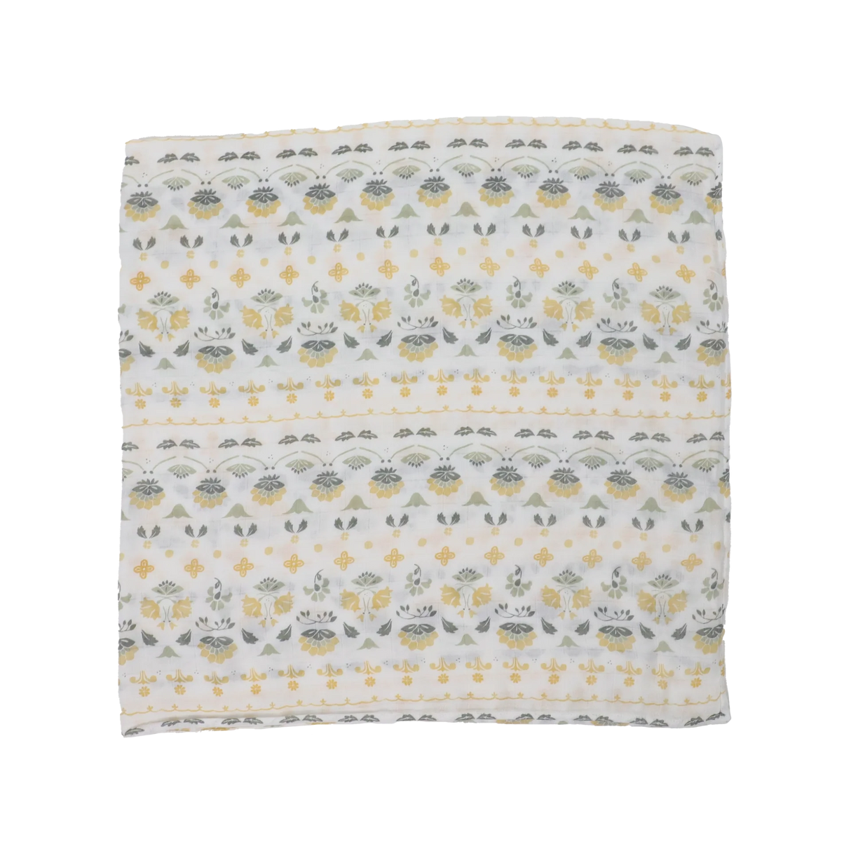 Deluxe Muslin Swaddle Blanket - Heirloom Floral by Little Unicorn