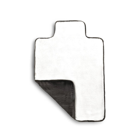 Soft & Secure Baby Changing Pad: Dark Blue by Cherubin Chic