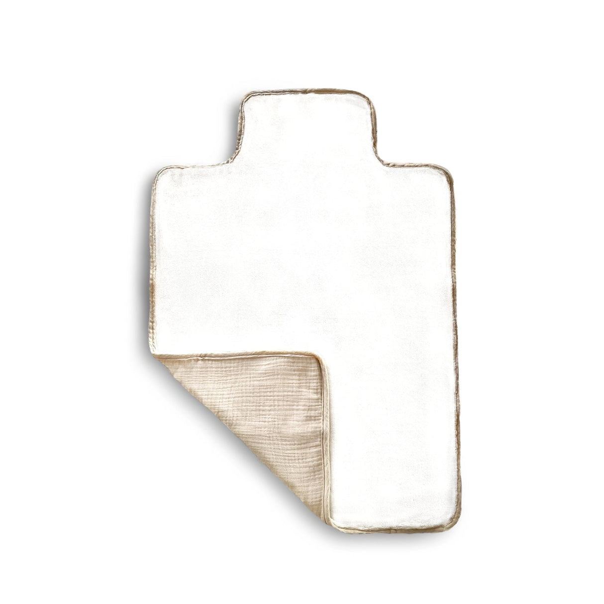 Soft & Secure Baby Changing Pad: Beige by Cherubin Chic