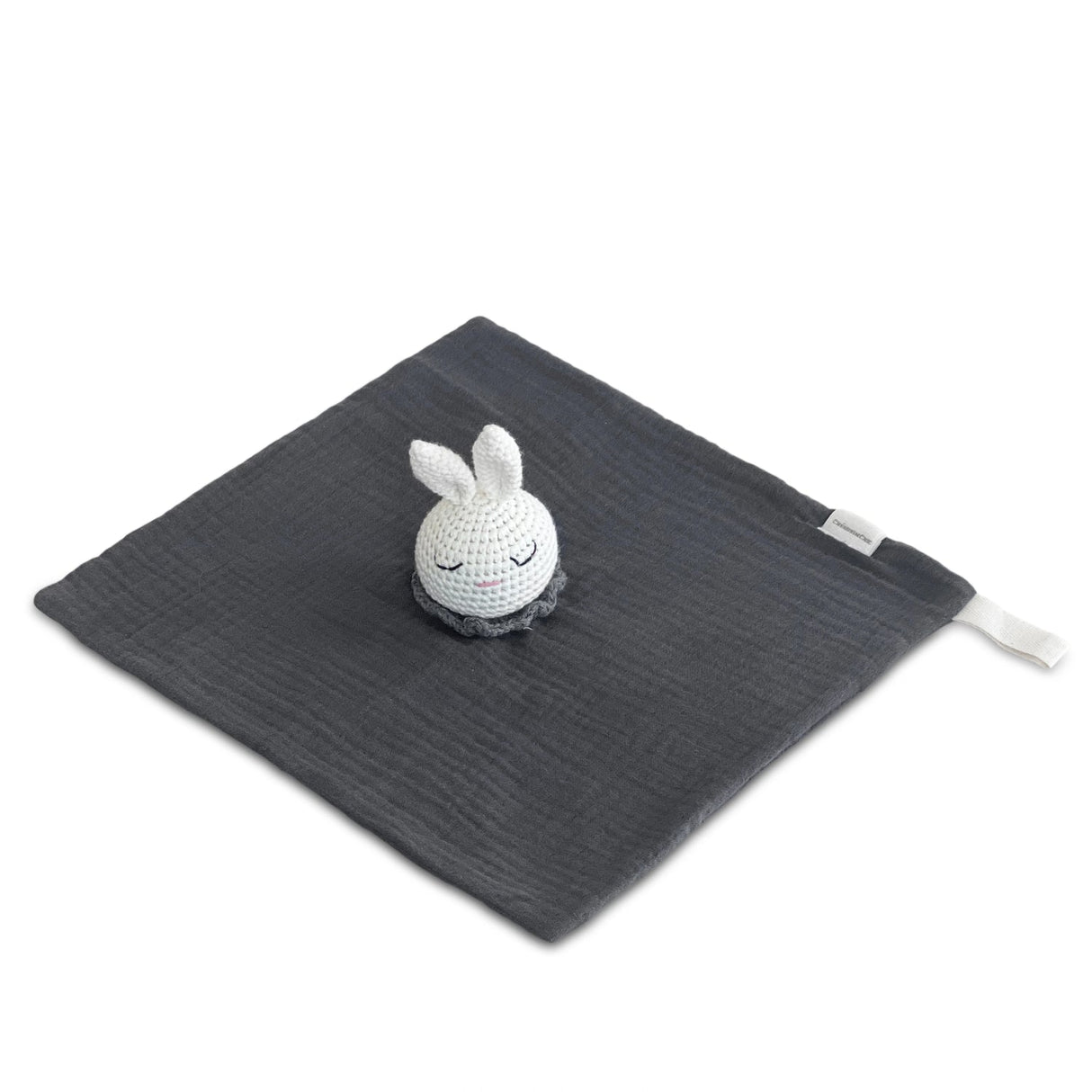 Snuggly Soft Baby Comforter Toy : Dark Blue by Cherubin Chic