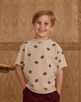Raw Edge Tee || Football by Rylee + Cru