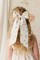 Organic Cotton Alora Bow - Bianca Antique by Jamie Kay