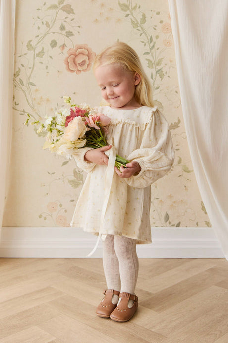 Organic Cotton Muslin Amira Dress - Vintage Ditsy by Jamie Kay