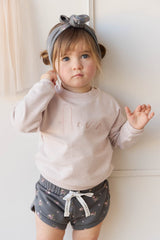 Organic Cotton Ivy Shortie - Simone Lava by Jamie Kay