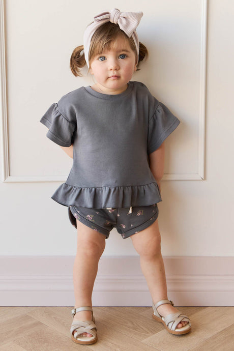 Pima Cotton Imogen Top - Lava by  Jamie Kay