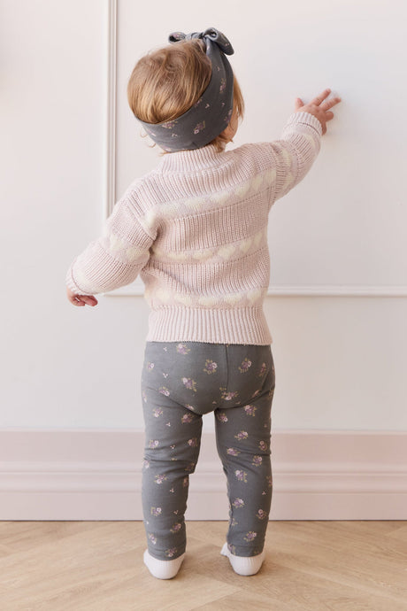 Organic Cotton Everyday Legging - Simone Lava by Jamie Kay