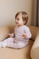 Organic Cotton Modal Everyday Legging- Violet Tint by Jamie Kay