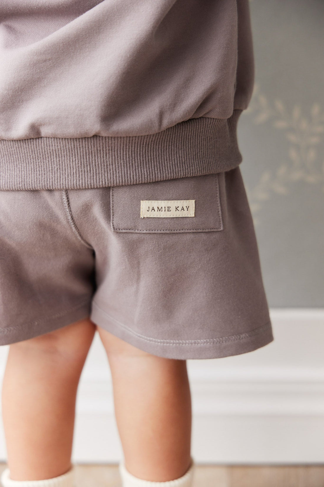 Organic Cotton Jalen Short - Cobblestone by Jamie Kay