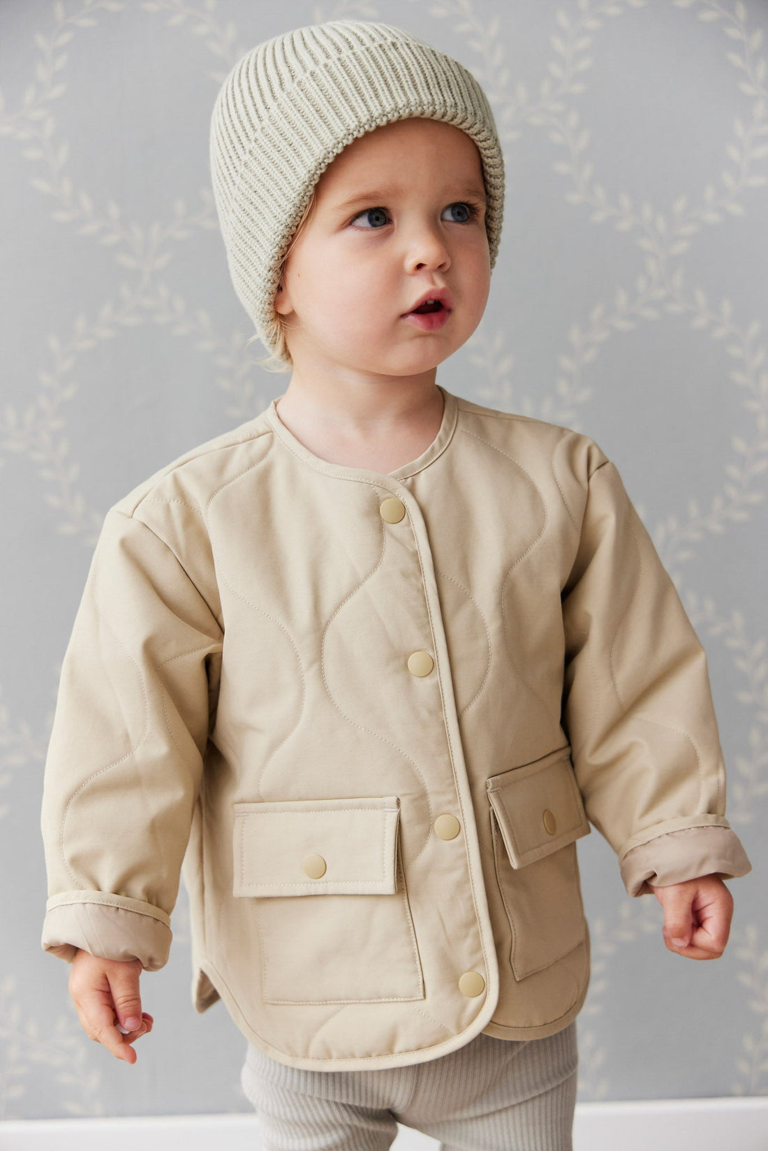 Arie Puffer Jacket - Cashew by Jamie Kay
