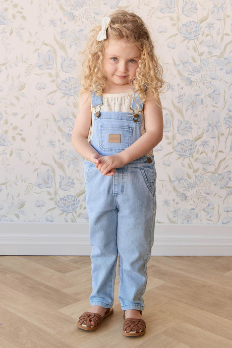 Bonnie Overall - Washed Denim by Jamie Kay