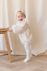 Organic Cotton Muslin Malia Playsuit- Emelia Pink by Jamie Kay
