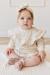 Organic Cotton Mckinley Sweatshirt- Posy Garden Pink by Jamie Kay