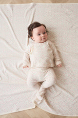 Organic Cotton Murphy Wrap - Posy Garden Pink by Jamie Kay