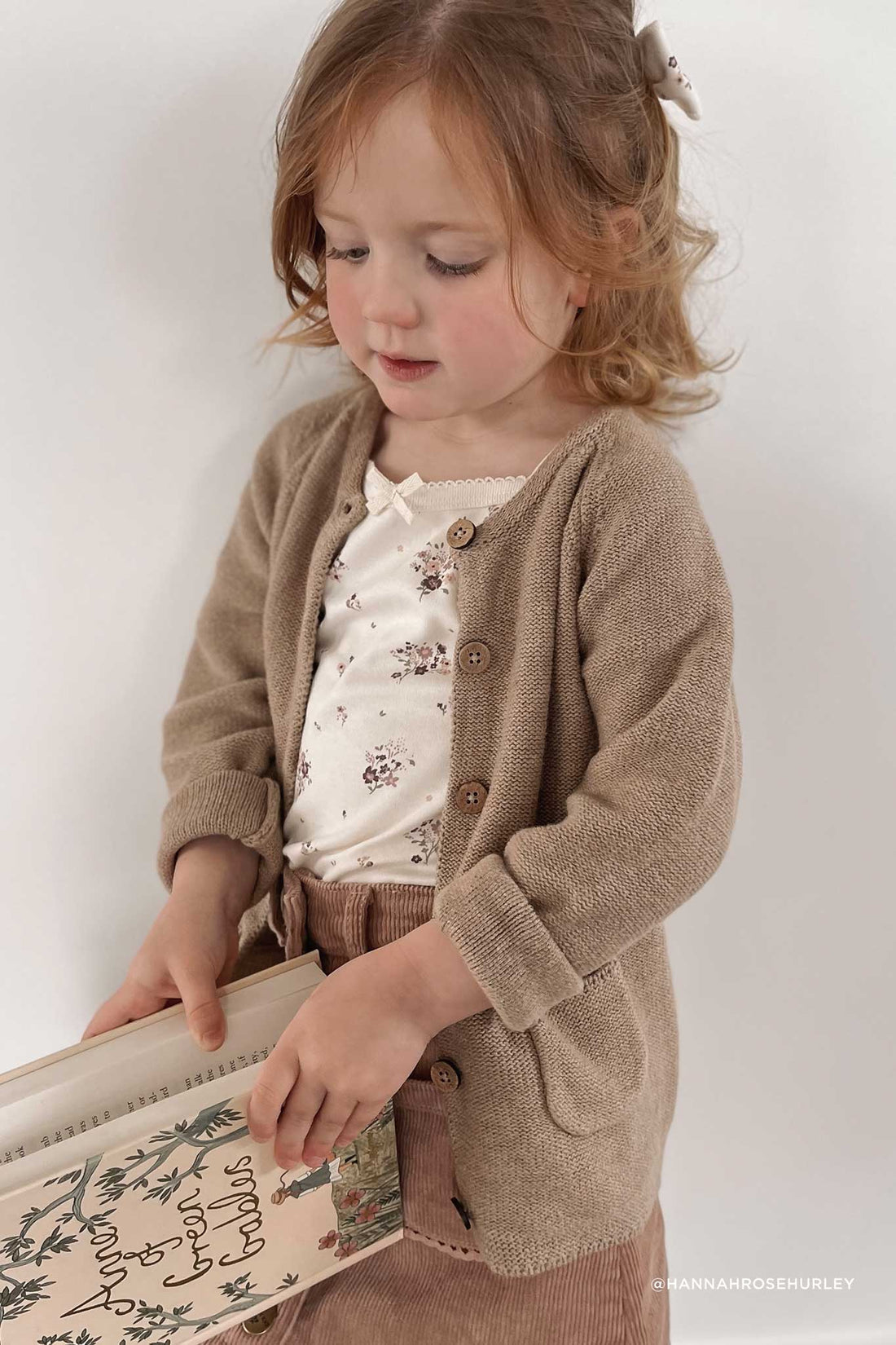 Oakleigh Cardigan - Sable Marle by Jamie Kay